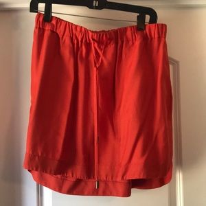 Burnt Orange banana republic skirt